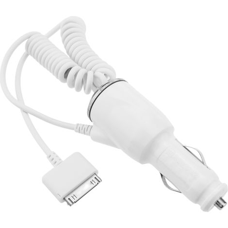 BeMatik - Alimentation Adaptateur pour Apple 30pin voiture à 5VDC 2A (1/5)
