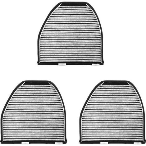 Tres sistemas de refrigeración de filtros de aire acondicionado para habitáculos de automóviles, aptos para los modelos W204 y W212 (2128300318). (1/4)