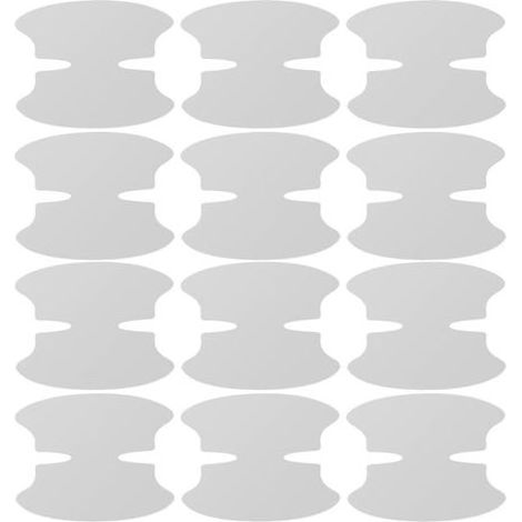 Lot de 12 autocollants de protection de peinture transparents pour poignées de portière de voiture, film de protection anti rayures pour tous les types de véhicules et accessoires de voiture (1/5)