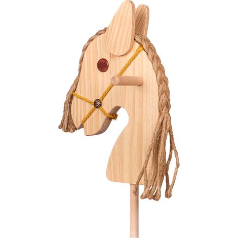 Cheval avec manche en bois Caballo (1/3)