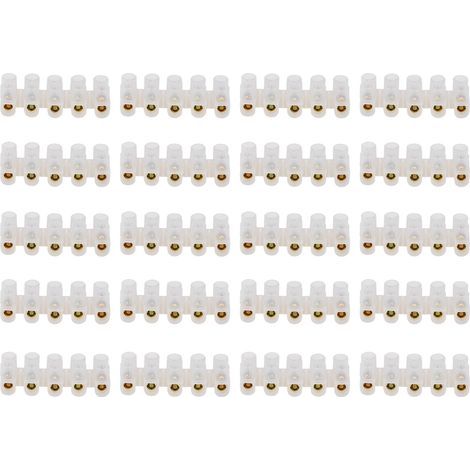 10 Pièces Fiches Banane 4mm 7 Broches Cuivre 1000V 32A Empilables Mâle avec Manchon Doux et Serrage Vis Vert (1/4)