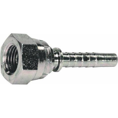 Raccord fileté femelle droit 60° - 1/4" X 1/4" (Lot de 5) (1/2)