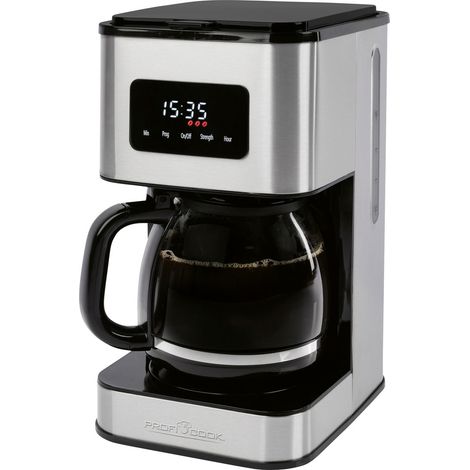 Profi Cook PC-KA 1299 Kaffeemaschine Inox Glaskanne (1/2)