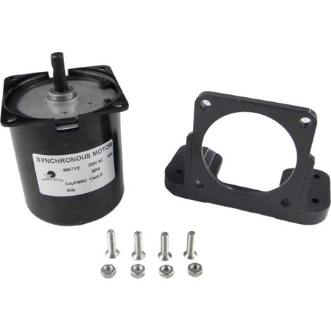 68KTYZ 100RPM 220V CW/CCW Small Motor Large Torque Universal Motor Mounting (1/5)
