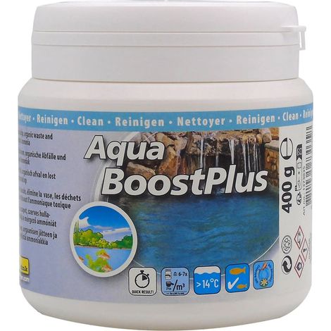 Limpiador de agua de estanques Aqua Boost Plus 400 g 6500 l Ubbink
