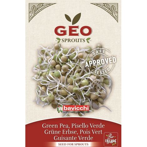 Semi per Germogli di Pisello Verde Bio 90g