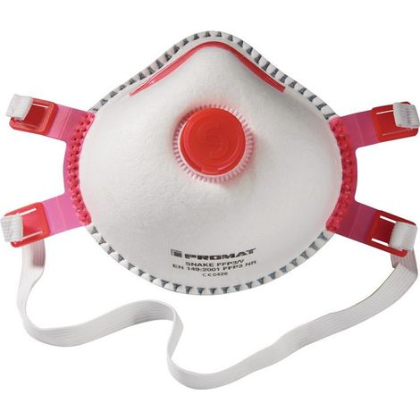 Ekastu Safety Mascarilla respiratoria FFP3 con válvula 5 piezas