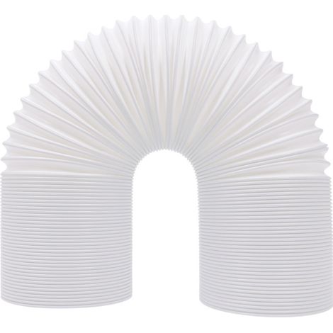 Tuyau d'échappement pour climatiseur 13 cm de diamètre et 300,5 cm de long Tuyau d'échappement flexible pour climatiseur portable, plusieurs options de longueur (1/5)