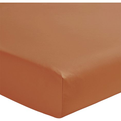 Drap housse Ecureuil en percale de coton 80 fils 140 x 190 cm (1/2)