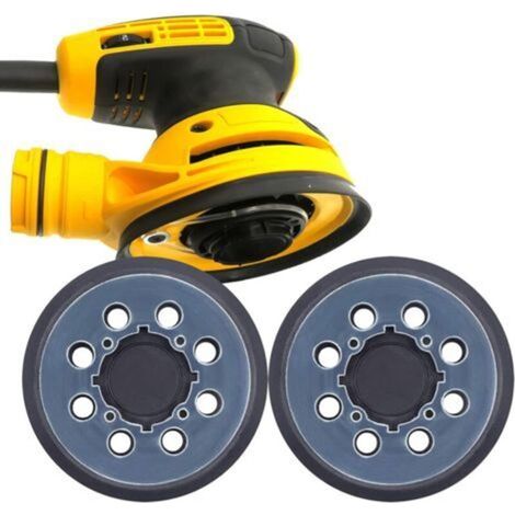 2er-Pack 8-Loch-Schleifpads für DWE6423, DWE6421, DCW210B 125-mm-Exzenterschleifer, direkter Ersatz für Pad-Teilenummer DWE64233, N329079, RSP54 (1/5)