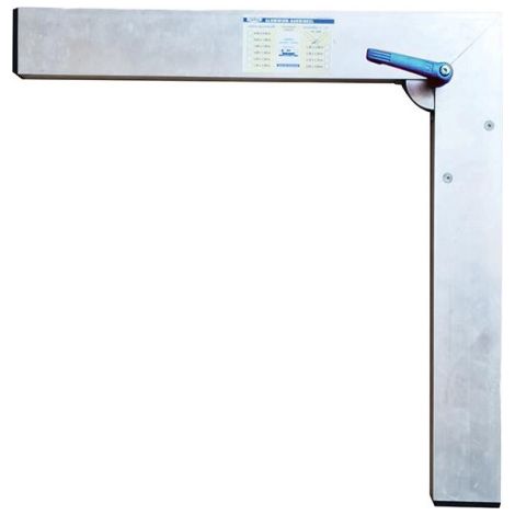 Equerre de construction 50 cm pliable à 90