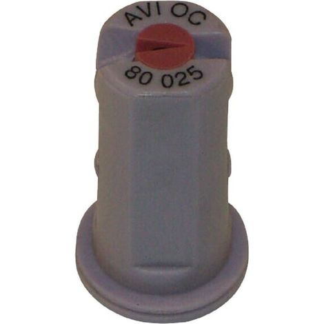 Boquilla anti-deriva venturi simple chorro exc茅ntrico AVI OC 80掳 025 violeta cer谩mica Albuz ALBUZ AVIOC80025