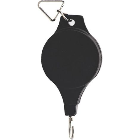 Lot de 1 poulies pour plantes - Rétractables et résistantes - Faciles à atteindre - Crochet de suspension avec mécanisme de verrouillage automatique pour pots de jardin et mangeoire à oiseaux GROOFOO (1/5)