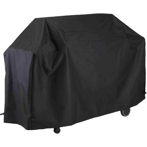 Funda impermeable para barbacoa de exterior, Oxford 210D, resistente a los rayos UV, con cordón ajustable para barbacoas de gas. (1/4)