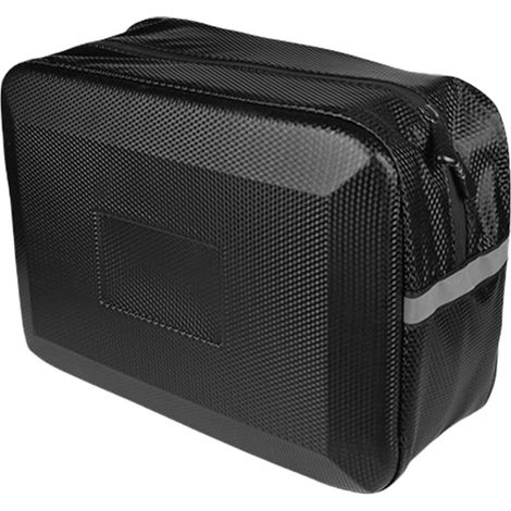 Sac de Rangement pour Scooter – Pochette de Rangement réfléchissante pour Moto, organiseurs légers et réfléchissants Sac de Transport Compact imperméable et Anti-Rayures pour téléphone Portable (1/5)