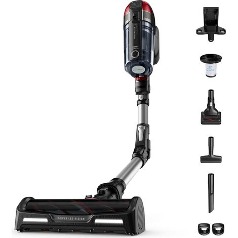 Rowenta X-Force Flex 12.60 Stielstaubsauger Rot Grau (1/5)