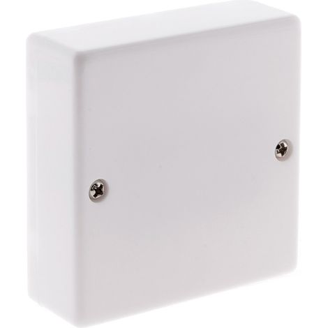 Zenitech – Boîte de dérivation 12 plots – Plastique résistant – Couleur blanche – Distribution réseau et téléphonique fiable