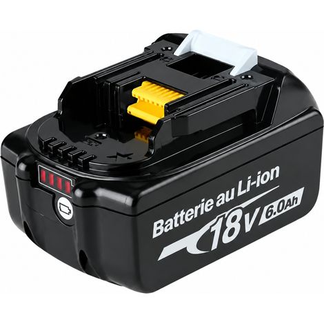 Batterie Li-Ion 18V BL1860 pour Outil Électroportatif Compatible Makita 3000 Cellules Qualité A – Livraison gratuite (1/5)