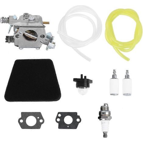 Kit de réparation de carburateur, pièces détachées compatibles avec les tronçonneuses Poulan 1950, 2050, 2375, 2150