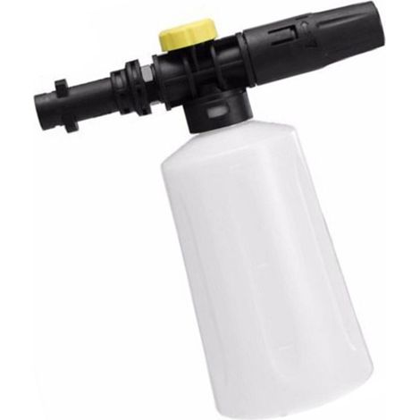 Flacon pulvérisateur de mousse de 750 ml en plastique haute pression, graduation transparente réglable, pour le lavage de voiture (1/5)