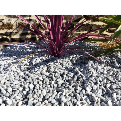 Gravier Gris Clair 6-12 Pack de 10 M² - 20 sacs - 400 kg