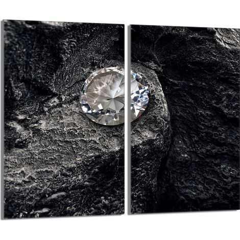 Placa protectora de vidrio para estufa 2x30x52 Diamante (1/5)