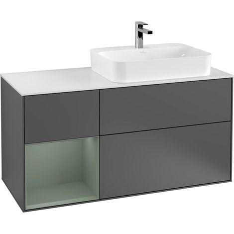 Villeroy & Boch G391GMGK Armoire sous-lavabo Finion G39 (1/2)