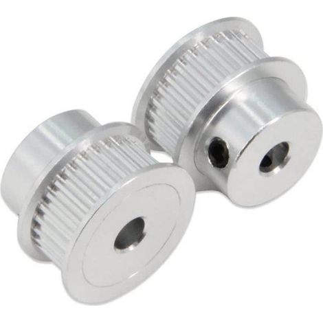 8 Pièces Ensemble Roue Synchrone 20And30 Dents 5Mm Alésage Poulie de Distribution en Aluminium avec Longueur 200Mm Largeur Ceinture (1/5)