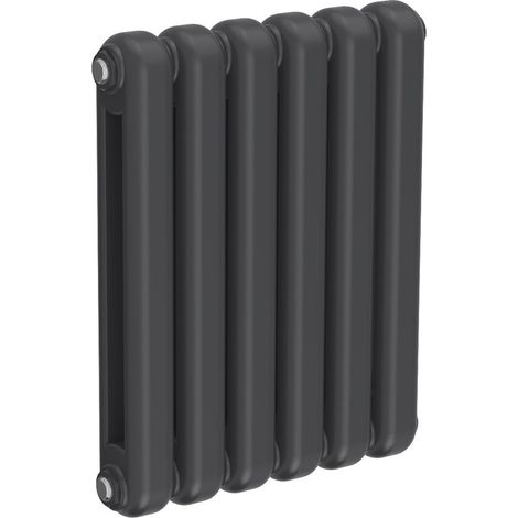 Reina Coneva Horizontal Designer Radiator 550mm H x 440mm W Anthracite (1/5)