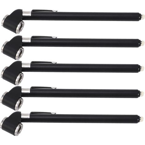 Manomètre de pression des pneus 5 pièces, robuste, à double tête, pour usage automobile, avec tige en acier inoxydable, 10-120 PSI
