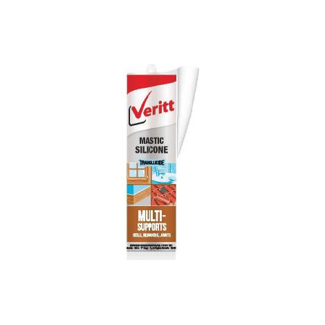 Silikonmastic 280ml farblos - Veritt