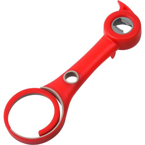 [JAMAIS UTILISÉ]Ouvre Bocal 6 en 1 Ouvre Boite Ouvre  Bouteille de Conserve pour la Basse, l'arthrite, Agées, Femmes (1/5)