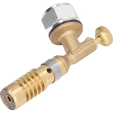 Gasschweiß-Turbobrennerdüse aus Messing, Bleistiftflamme, Gasschweißbrennerkopfdüse, Heimzubehör (1/5)