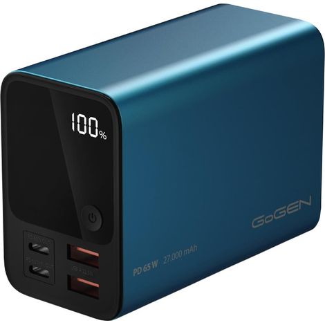 Powerbank GoGen PB270001BL 27000 mAh bleu