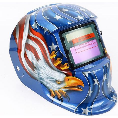 Casque de soudage à assombrissement automatique solaire. masque pour soudeur à arc TIG/MIG. outil de protection pour meuleuse (1/5)