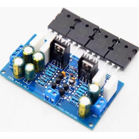 Verbesserte Version der 200-Watt-Mono-Verstärkerplatine aus dem Fever HiFi-Verstärker (1/5)