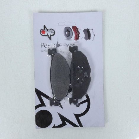 Plaquette de frein One pour Scooter Yamaha 500 T-Max 2004 à 2011 (1/2)