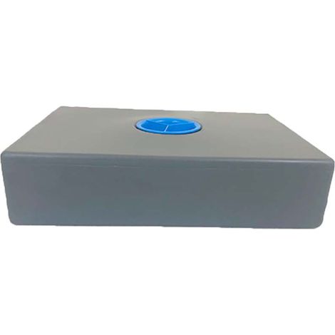 Plast'Up Rotomoulage – Réservoir de chasse d'eau 30L en polyéthylène rotomoulé – Haute résistance – Installation horizontale/verticale – Pour eaux propres et usées