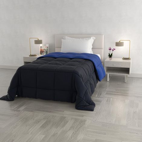 Couette d'hiver Bleu foncé/Royal, 1 Place 170x260cm (1/5)