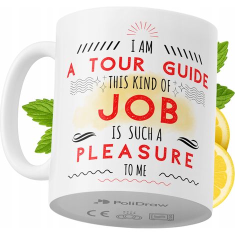 Lustiger Kaffee- oder Teebecher mit witzigem Textdesign für Reiseführer – ideal für Geburtstage, Namenstage, Feiertage und besondere Anlässe. Hochwertiger Becher für Zuhause, Büro und Arbeit. Farbe: W (1/5)