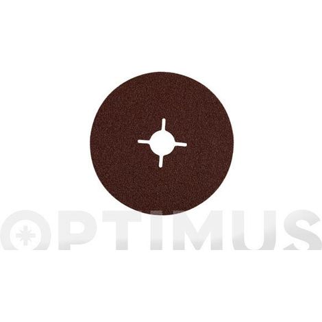 DISCO FIBRA VULCANIZADA A-B02 BASIC 115 X 22 GR-60 - 34657143