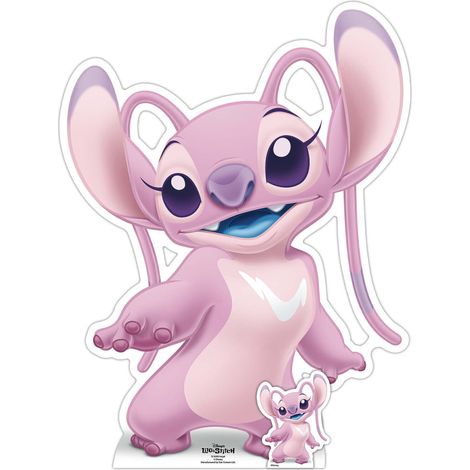 Figurine en carton – Angel - Lilo et Stitch - Haut 95 cm