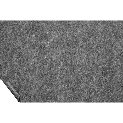 VEVOR Tappetino Protettivo per Tappeti 1220 x 1830 mm, Spessore 12 mm Feltro a Doppia Superficie, Feltro di Poliestere per Pavimenti, Grigio, Tappeti di Sicurezza per Pavimento