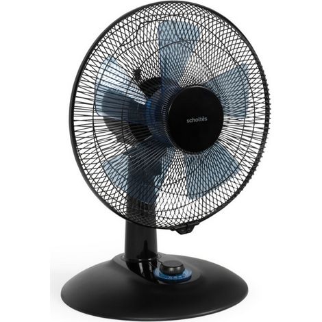 Ventilateur de table 40cm 60w noir - Scholtes - SCVT40SIL (1/2)