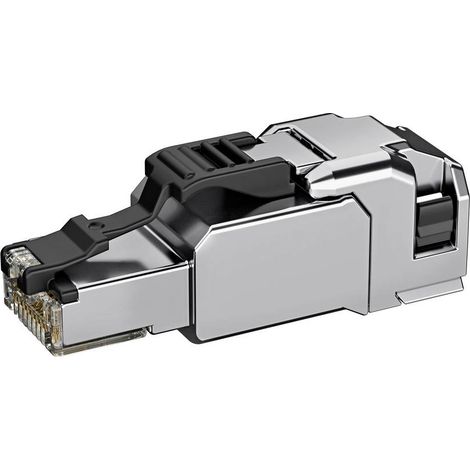 Telegärtner 100039917 Connecteurs RJ45 prêts à l'emploi sur le terrain MFP8-SL T568 A CAT.6A, AWG26/1-AWG24/1, AWG27/7-