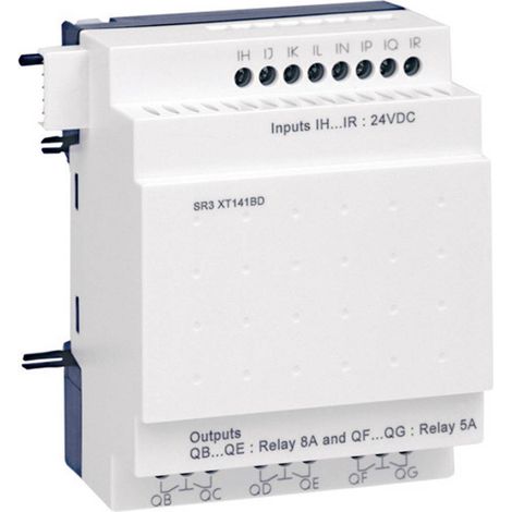 Sr3xt141b Schneider - Automate Zelio Logic - Module D'extension E/s Tor - 14 Entrées/sorties -24vca (1/2)