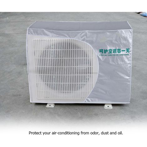 Housse universelle épaisse pour unité extérieure de climatiseur (résistante à la poussière, à la pluie et au soleil) (1/5)