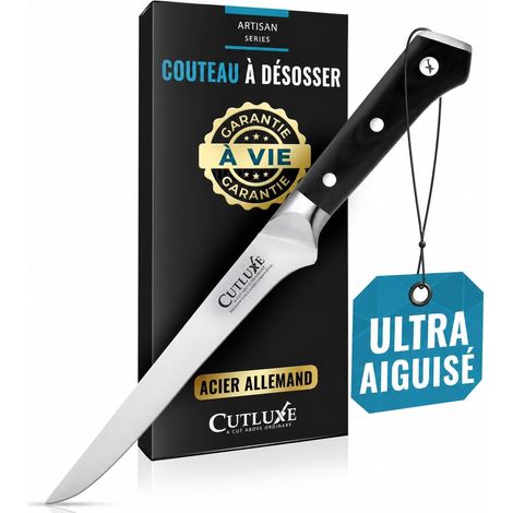 Couteau à Désosser 15cm - Désosseur, Acier Allemand Affûté (1/5)