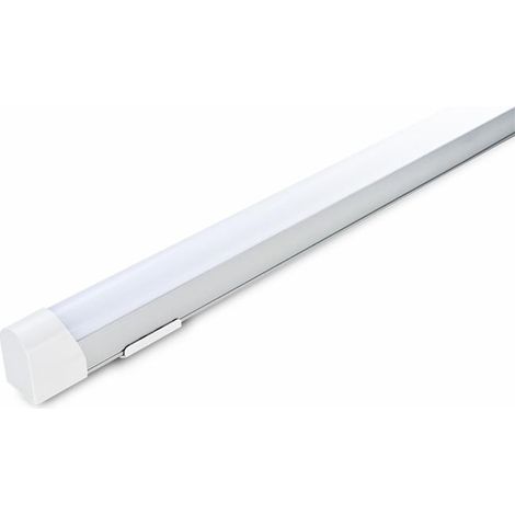 20W T8 PLAFONIERA CON TUBO LED BIANCO CALDO 1 200 MM 3000K                                               - Luce CALDA