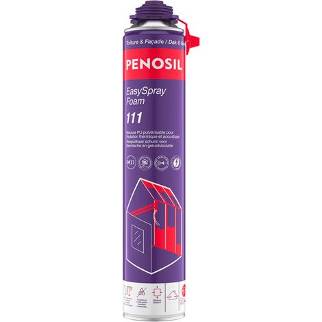 PENOSIL Mousse Polyuréthane Pulvérisable EasySpray Foam 111 700ml – Isolation Thermique & Acoustique